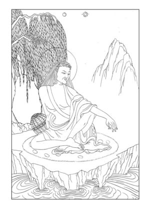 Milarepa in Landscape